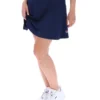 Gonna-pantaloncini da tennis Fila Sancia in stile skater blu navy