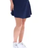 Gonna-pantaloncini da tennis Fila Sancia in stile skater blu navy