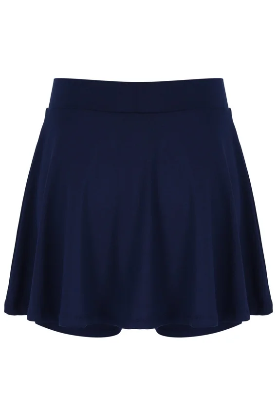 Gonna-pantaloncini da tennis Fila Sancia in stile skater blu navy