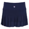 Gonna-pantaloncino a pieghe Alley blu navy di Fila