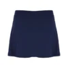 Gonna-pantaloncino da tennis con spacco da donna, blu navy