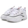 Heritage Ray Sneakers con suola spessa Bianco