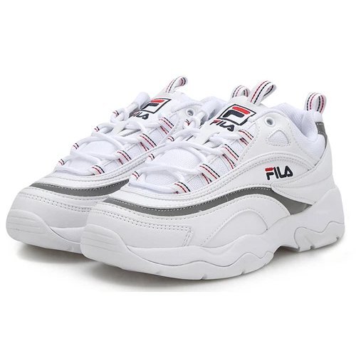 Heritage Ray Sneakers con suola spessa Bianco