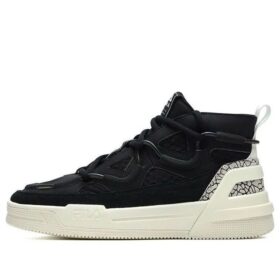 High-Top Nero/Bianco