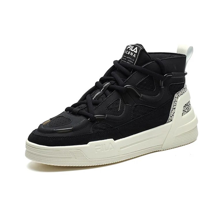 High-Top Nero/Bianco