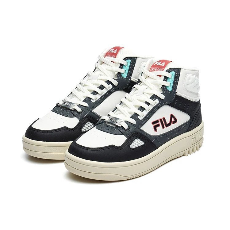High-Top Nero/Bianco