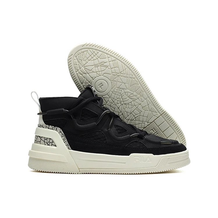 High-Top Nero/Bianco