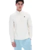 Hogan 1/4 Zip Up color latte di cocco