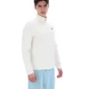 Hogan 1/4 Zip Up color latte di cocco