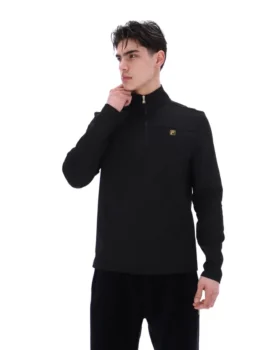 Hogan con zip a 1/4 nera