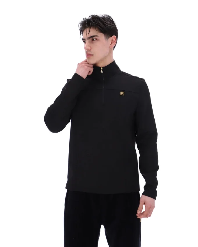 Hogan con zip a 1/4 nera