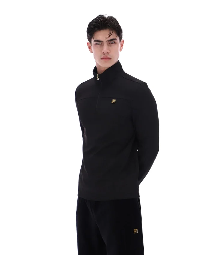 Hogan con zip a 1/4 nera