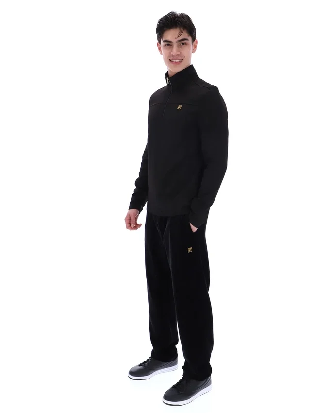 Hogan con zip a 1/4 nera