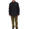 Impermeabile nero Sammy con zip integrale