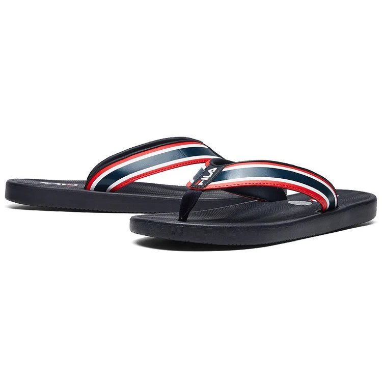 Infradito Nero/Rosso/Bianco