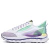 KM Shoes "Bianco Viola Acqua"
