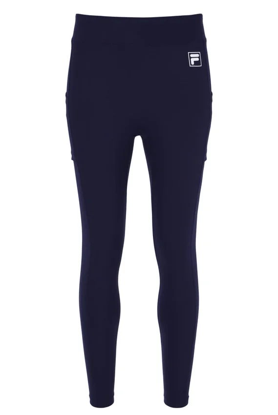 Leggings da tennis da donna blu navy scuro