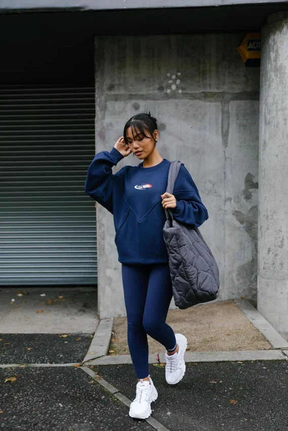 Leggings Fila x TALA SKINLUXE blu navy