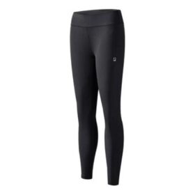 Leggings sportivi in maglia, nero