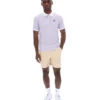 Lilla nebbioso Polo a righe BB1 Classic Vintage