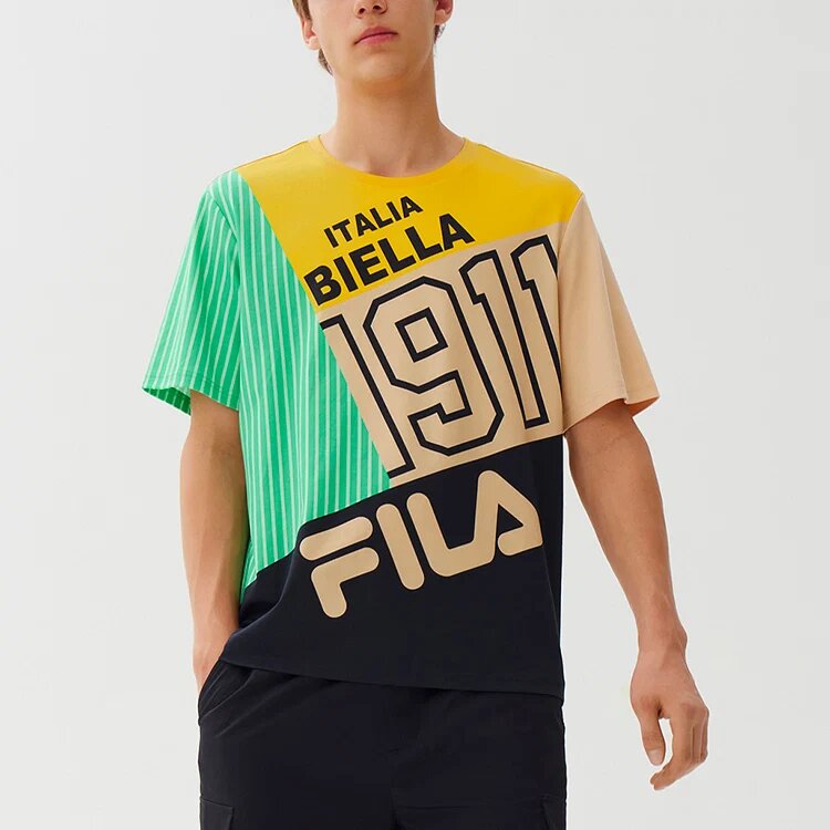 Logo con cuciture a contrasto, pantaloncini, blu