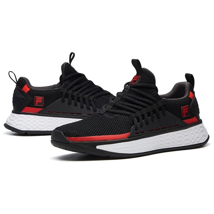 Lux Low Nero/Rosso