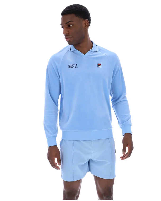 Maglia a maniche lunghe raglan in velluto Alfredo 1911 di Frozen Fjord
