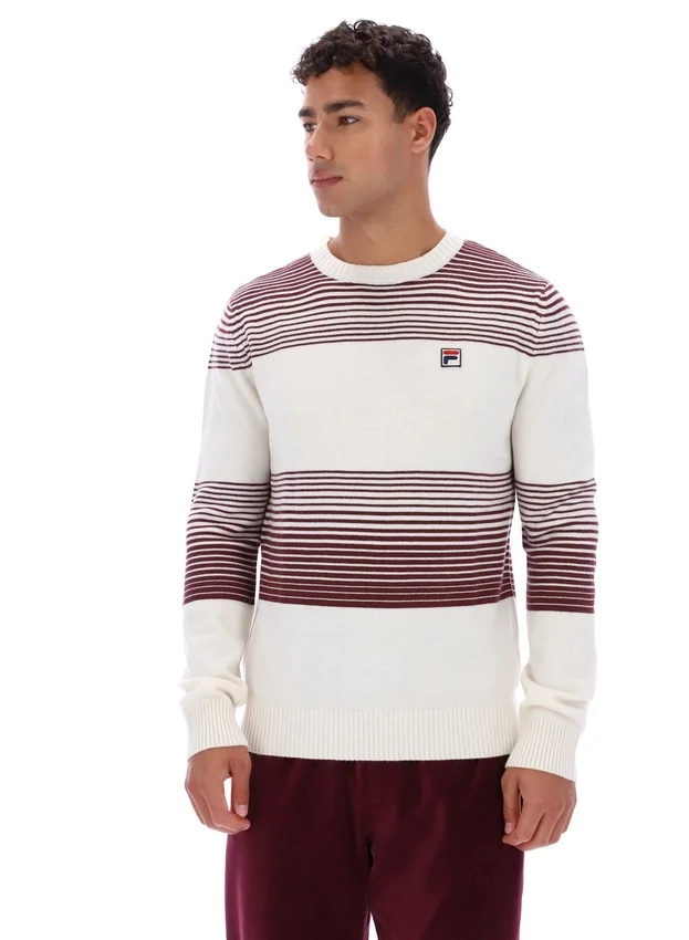 Maglia a righe con collo rotondo Gardenia Connor