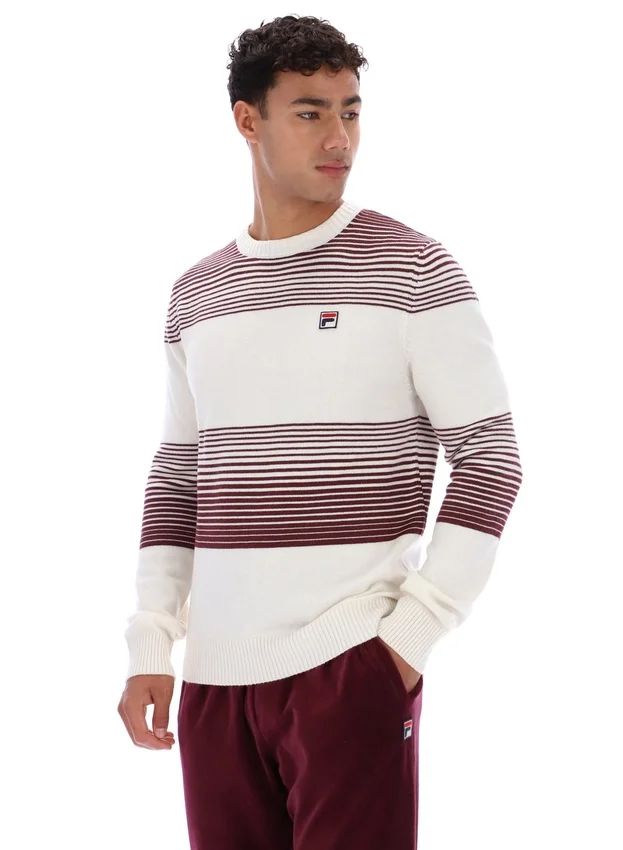 Maglia a righe con collo rotondo Gardenia Connor