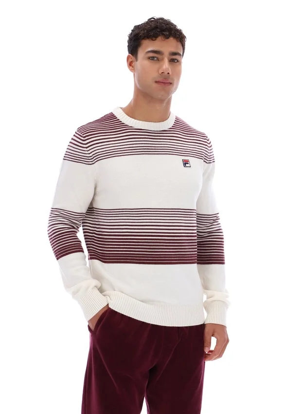 Maglia a righe con collo rotondo Gardenia Connor