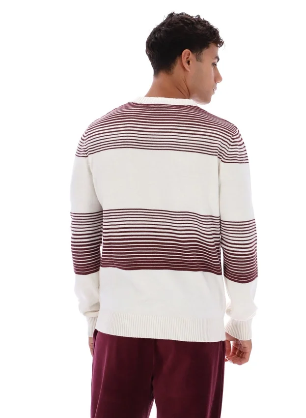 Maglia a righe con collo rotondo Gardenia Connor