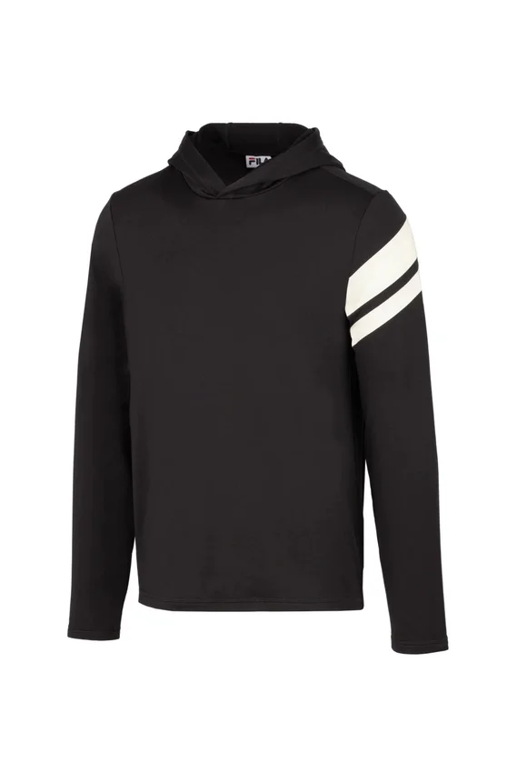 Maglia da tennis a maniche lunghe Jayce nera