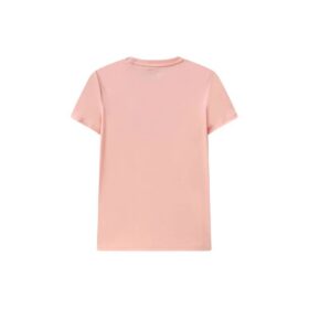 Maglietta a maniche corte rosa con logo Alphabet Sports, morbida sulla pelle