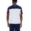 Maglietta bianca Damon Cut and Sew
