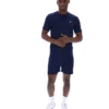 Maglietta con colletto Fila Navy Valentino Essential