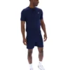 Maglietta con colletto Fila Navy Valentino Essential