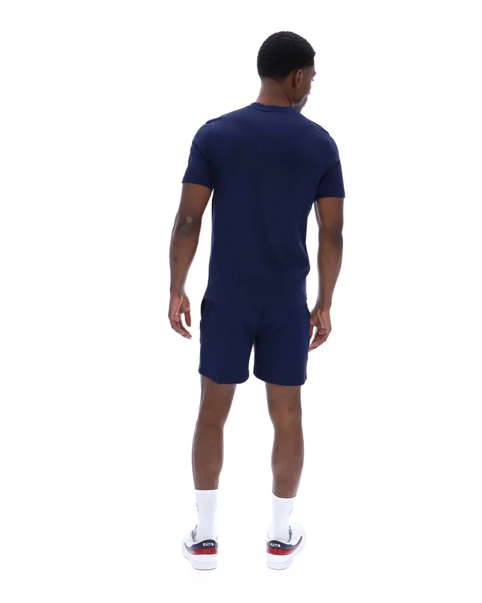 Maglietta con colletto Fila Navy Valentino Essential