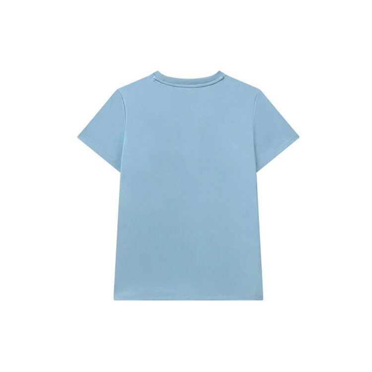 Maglietta con stampa del logo Athletics, blu