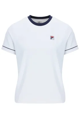Maglietta da tennis bianca da donna
