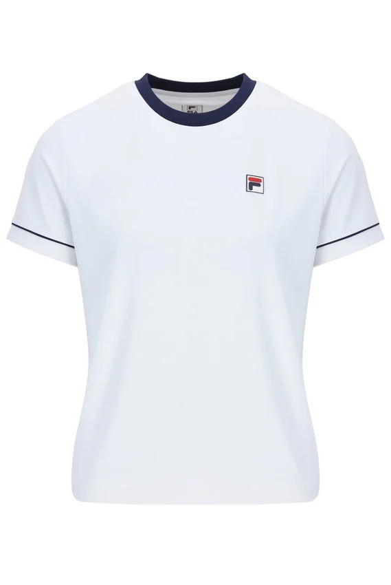 Maglietta da tennis bianca da donna