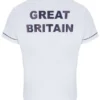 Maglietta da tennis da donna bianca GB