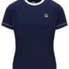 Maglietta da tennis da donna blu navy