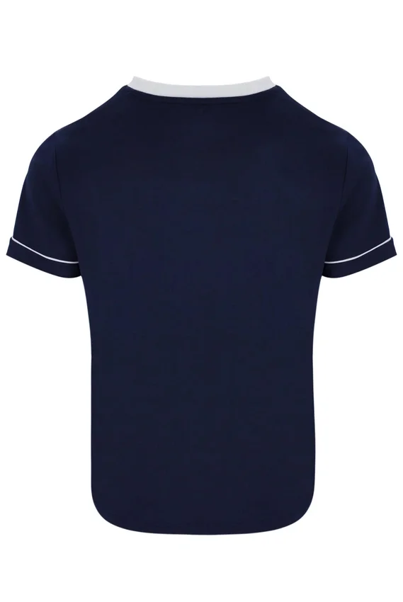 Maglietta da tennis da donna blu navy