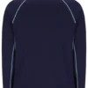 Maglietta da tennis da uomo a maniche lunghe blu navy
