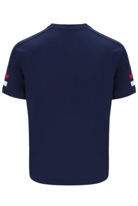 Maglietta da tennis da uomo blu navy
