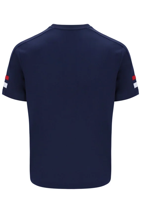 Maglietta da tennis da uomo blu navy
