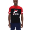 Maglietta Damon Cut and Sew nera