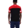 Maglietta Damon Cut and Sew nera