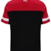 Maglietta Damon Cut and Sew nera