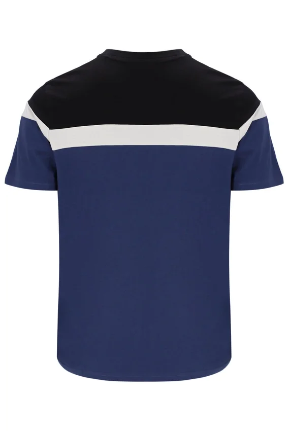 Maglietta Fila Aiden Cut and Sew blu navy